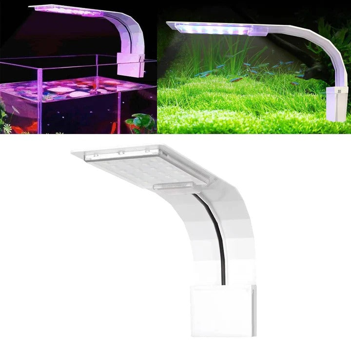 Slim LED Aquarium Light for Fish Tanks and Plants