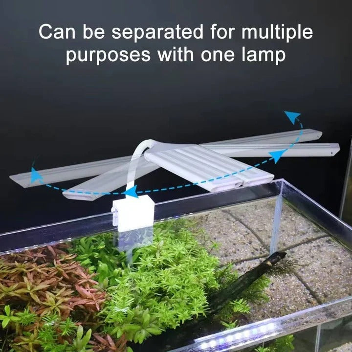LED Aquarium Clip Light with Full Spectrum for Fish Tanks