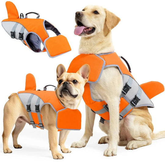 Floating Life Jacket for Dogs with Buoyancy Support
