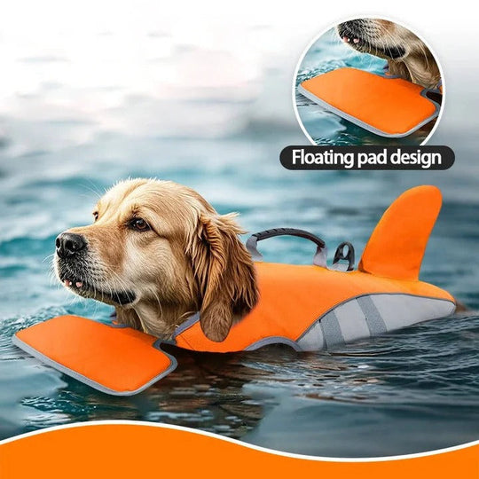 Floating Life Jacket for Dogs with Buoyancy Support