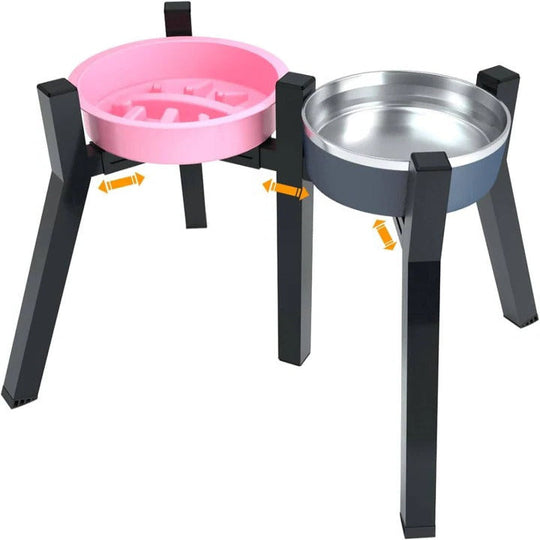 Raised Dog Bowl Stand with Elevated Design