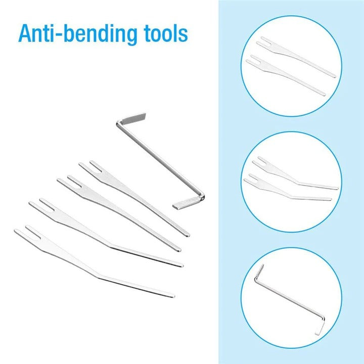 Auto Lock Extraction Tool Set with Multiple Picks