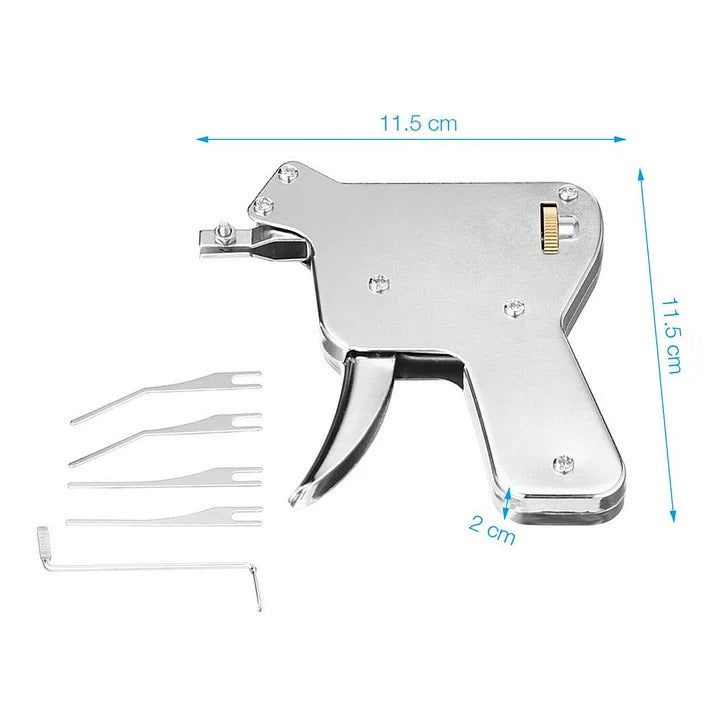 Auto Lock Extraction Tool Set with Multiple Picks