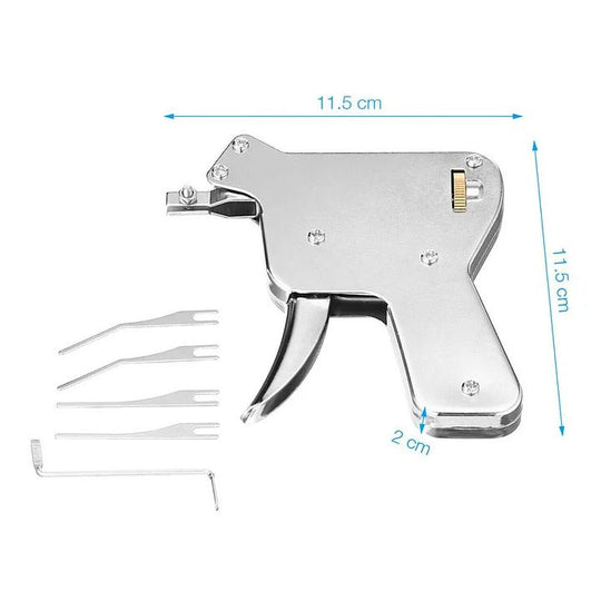 Auto Lock Extraction Tool Set with Multiple Picks