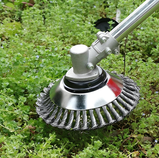 Weed Brush and Trimmer with Carbon Steel Blade