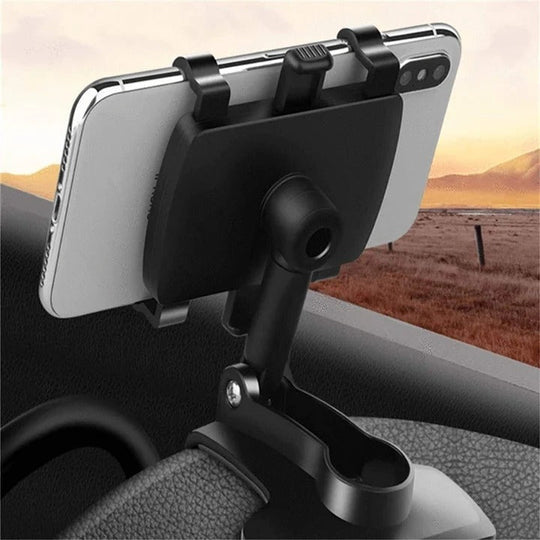 Universal Car Phone Holder with 360 Degree Rotation