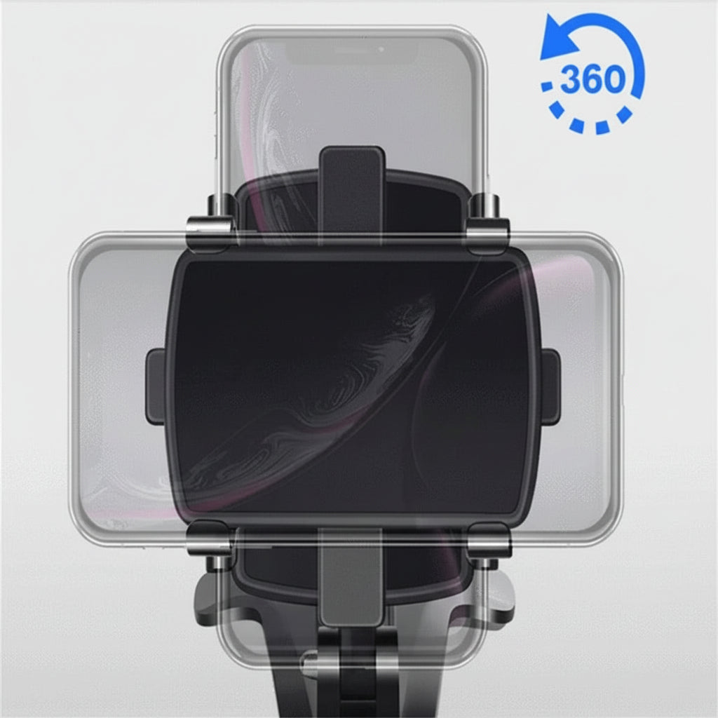 Universal Car Phone Holder with 360 Degree Rotation