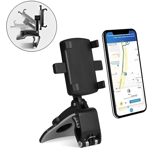 Universal Car Phone Holder with 360 Degree Rotation