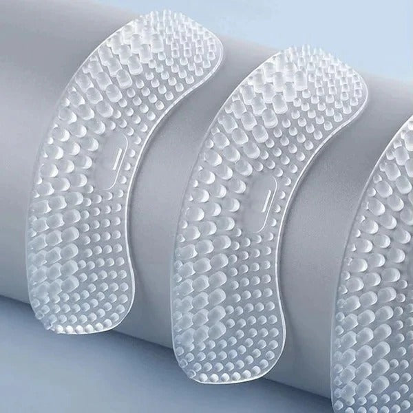 Silicone Heel Grips for Shoe Fit and Comfort
