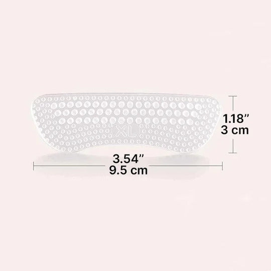 Silicone Heel Grips for Shoe Fit and Comfort