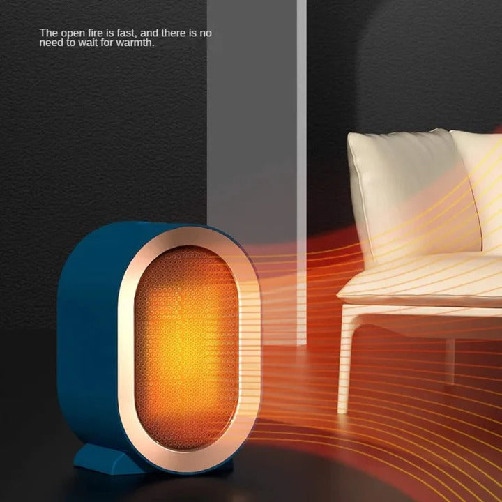 Compact Electric Space Heater with Energy Saving Mode