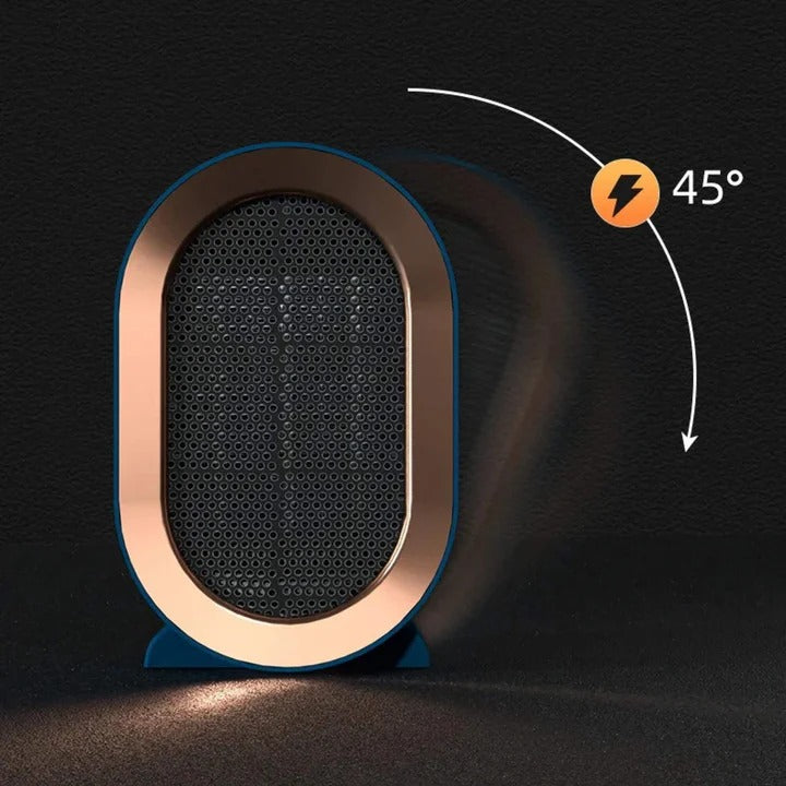 Compact Electric Space Heater with Energy Saving Mode
