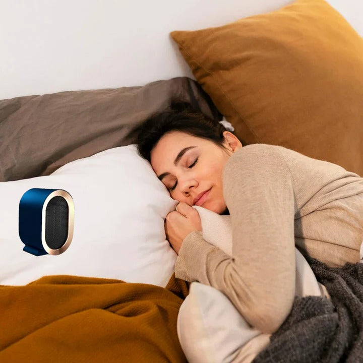 Compact Electric Space Heater with Energy Saving Mode