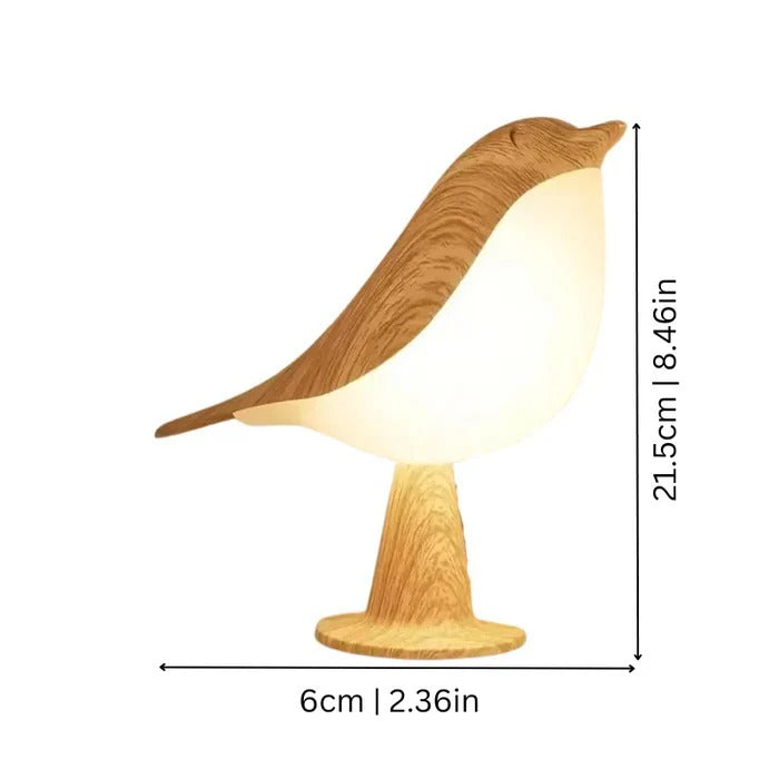 Bird Shaped Table Lamp with Colour Changing Design