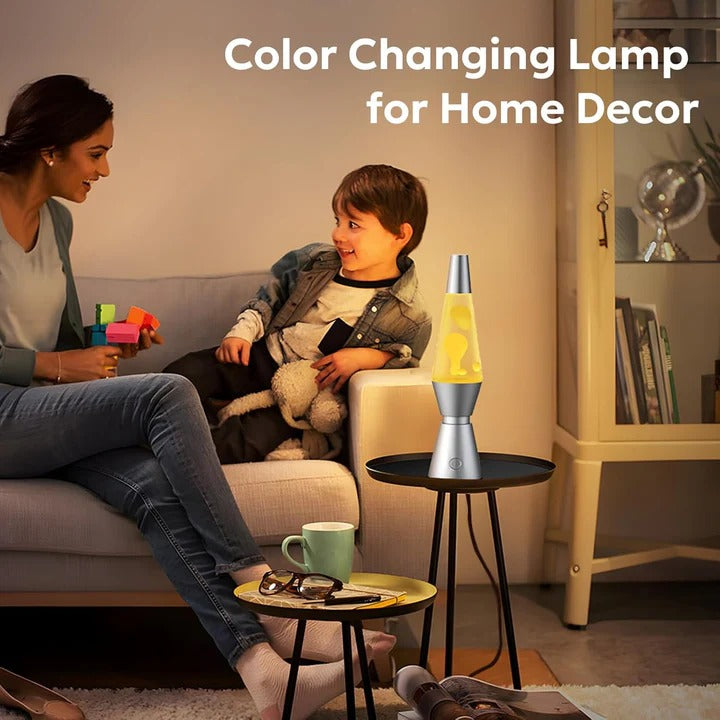 Motion Lava Lamp with Colour Changing Wax Flow
