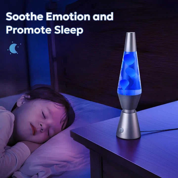 Motion Lava Lamp with Colour Changing Wax Flow