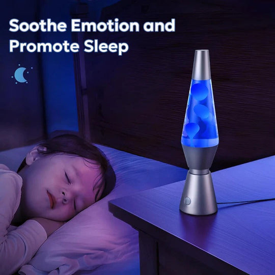 Motion Lava Lamp with Colour Changing Wax Flow
