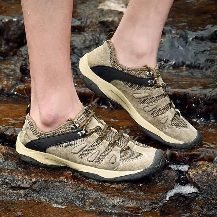 Women's Waterproof Hiking Shoes with All Terrain Traction