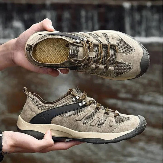 Women's Waterproof Hiking Shoes with All Terrain Traction