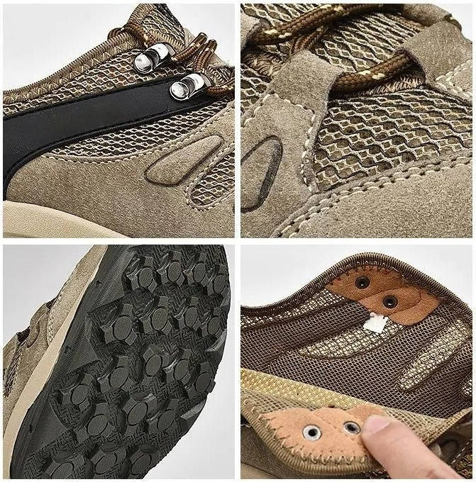 Women's Waterproof Hiking Shoes with All Terrain Traction