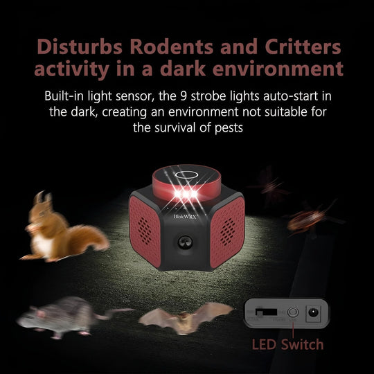 Ultrasonic Pest Repeller for Indoor Rodent Control