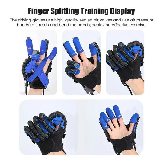 Pneumatic Hand Rehabilitation Glove, Finger Mobility Therapy Device