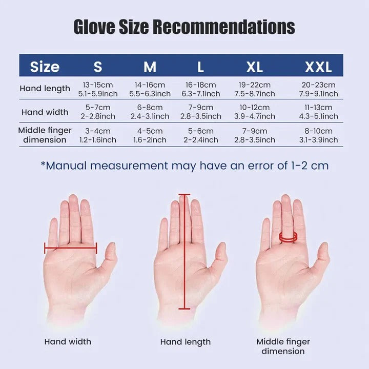 Pneumatic Hand Rehabilitation Glove, Finger Mobility Therapy Device