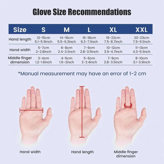 Pneumatic Hand Rehabilitation Glove, Finger Mobility Therapy Device