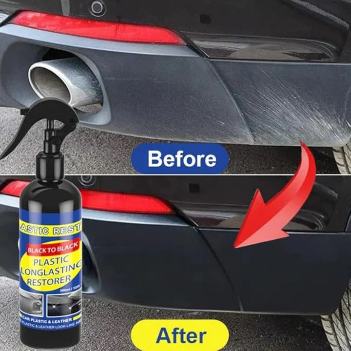 Car Trim Restorer Coating for Plastic, Vinyl, and Leather Surfaces