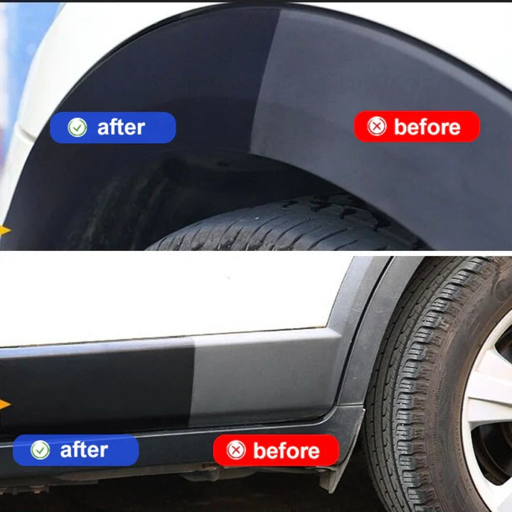 Car Trim Restorer Coating for Plastic, Vinyl, and Leather Surfaces
