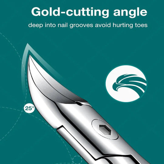 Toenail Clipper with Wide Jaw Opening