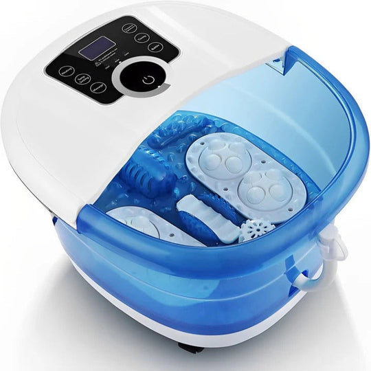 Foot Spa Massager with Heated Water and Bubble Jets