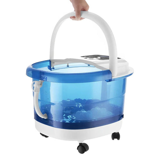 Foot Spa Massager with Heated Water and Bubble Jets
