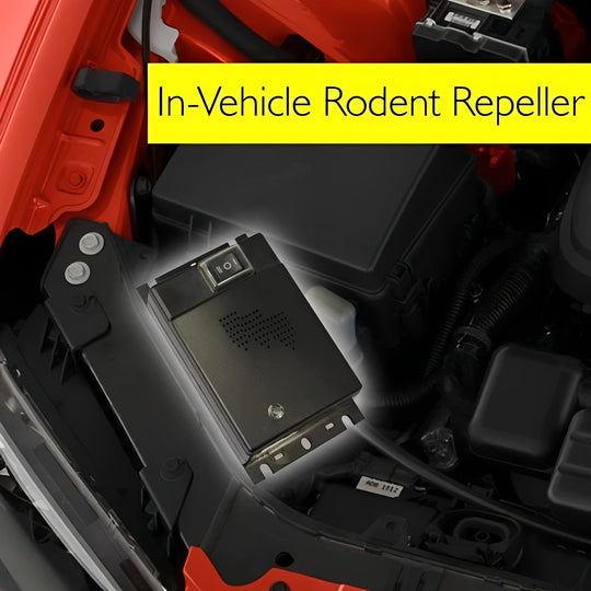 Ultrasonic Vehicle Rodent Repeller with Motion Sensor