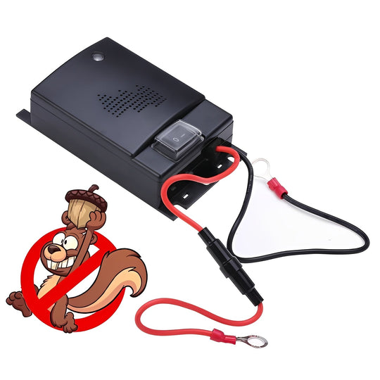 Ultrasonic Vehicle Rodent Repeller with Motion Sensor
