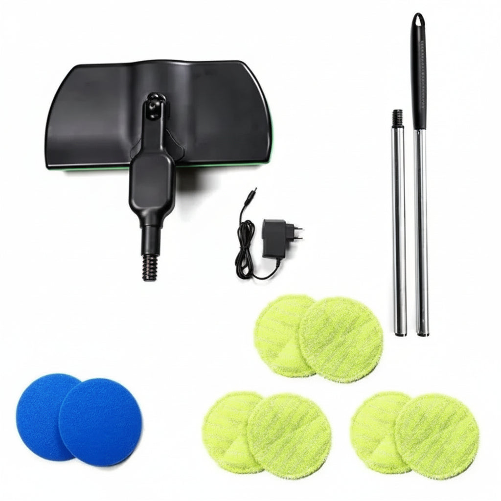 Rechargeable Electric Spin Mop with Rotating Cleaning Pads