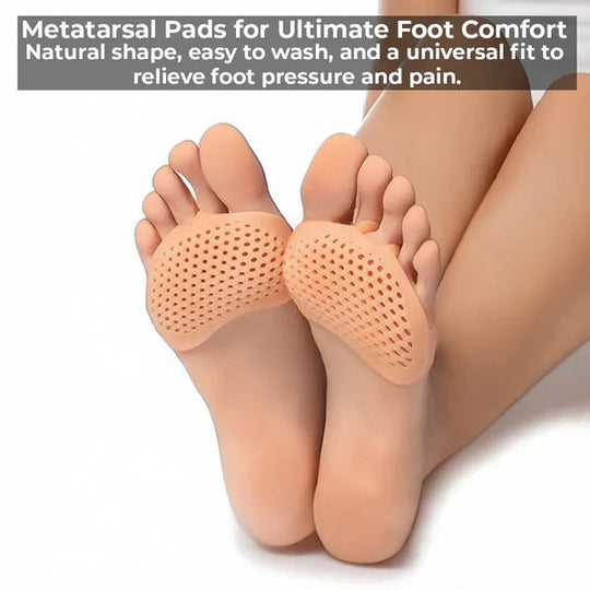 Gel Metatarsal Foot Pads for Forefoot Cushioning and Pressure Support