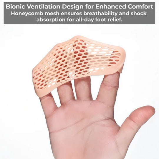 Gel Metatarsal Foot Pads for Forefoot Cushioning and Pressure Support