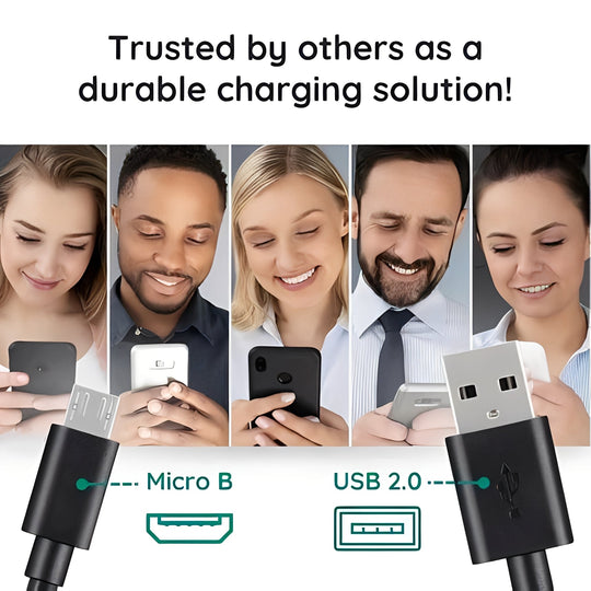 Micro USB Charging Cable, 10 Ft