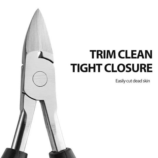 Wide Jaw Nail Clippers for Thick Nails with Built-In File