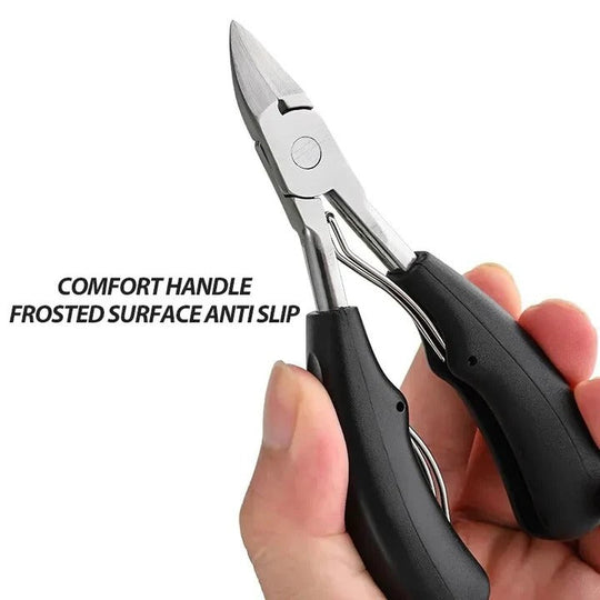 Wide Jaw Nail Clippers for Thick Nails with Built-In File