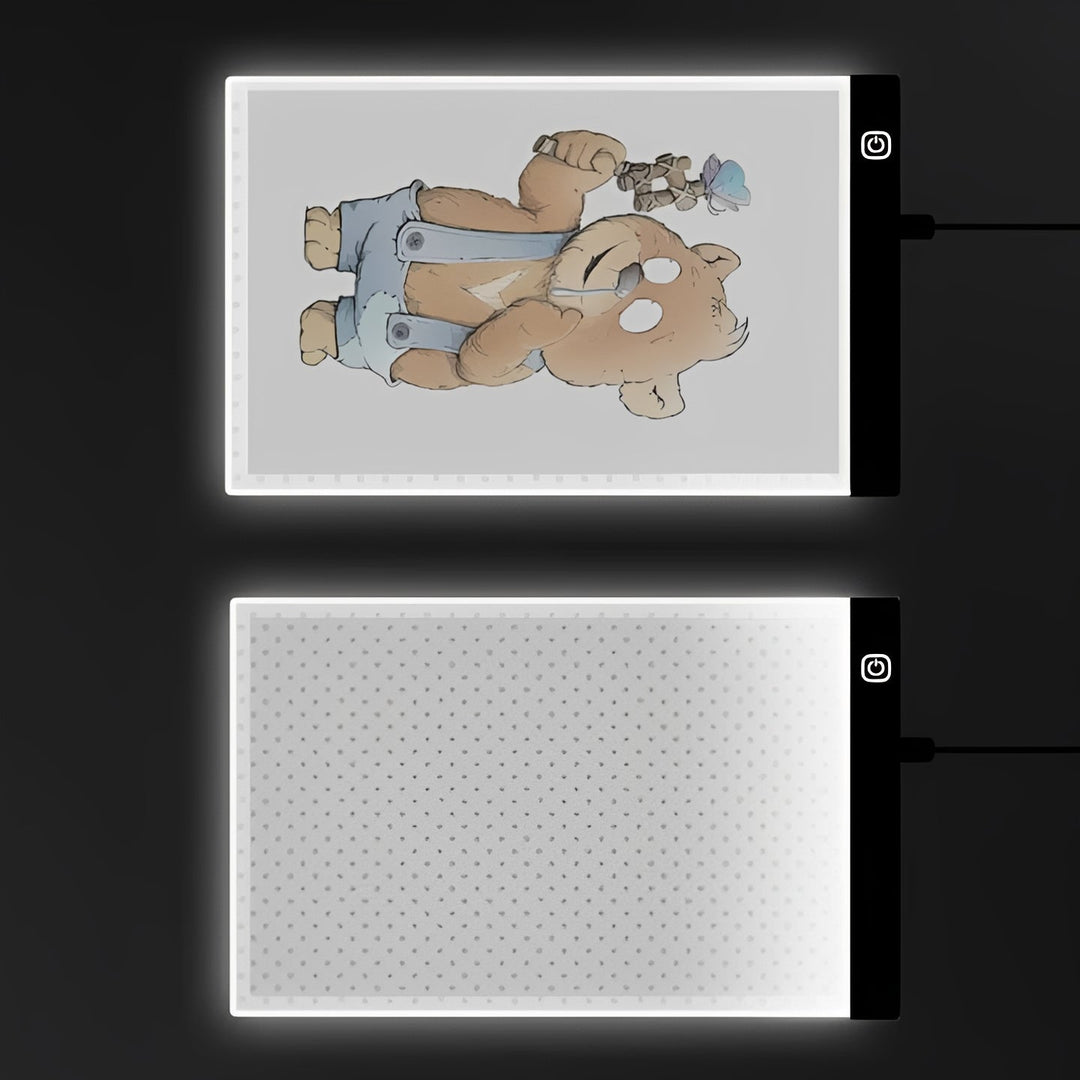 LED Tracing Light Pad with Adjustable Brightness for Drawing and Crafts