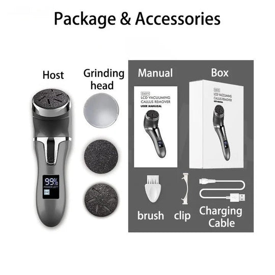 Electric Foot Callus Remover for Hard Skin and Rough Patches