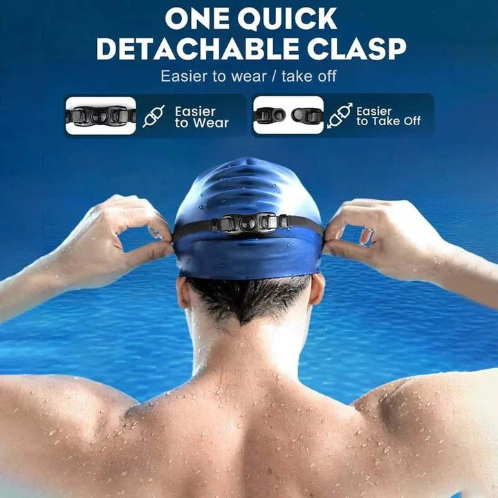 Anti-Fog Swimming Goggles with Wide Angle Lens