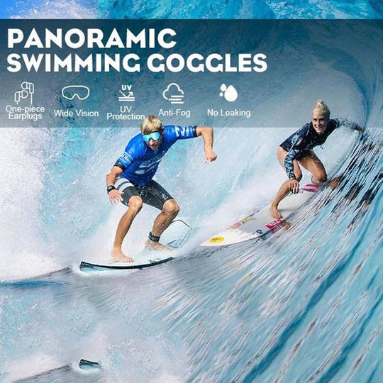 Anti-Fog Swimming Goggles with Wide Angle Lens