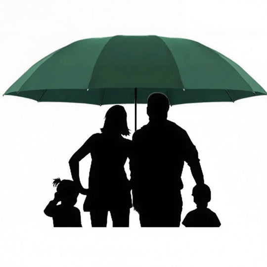 Extra Large Automatic Folding Umbrella with Wide Canopy Coverage