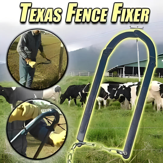 Fence Repair Tool for Texas Style Wire Fencing