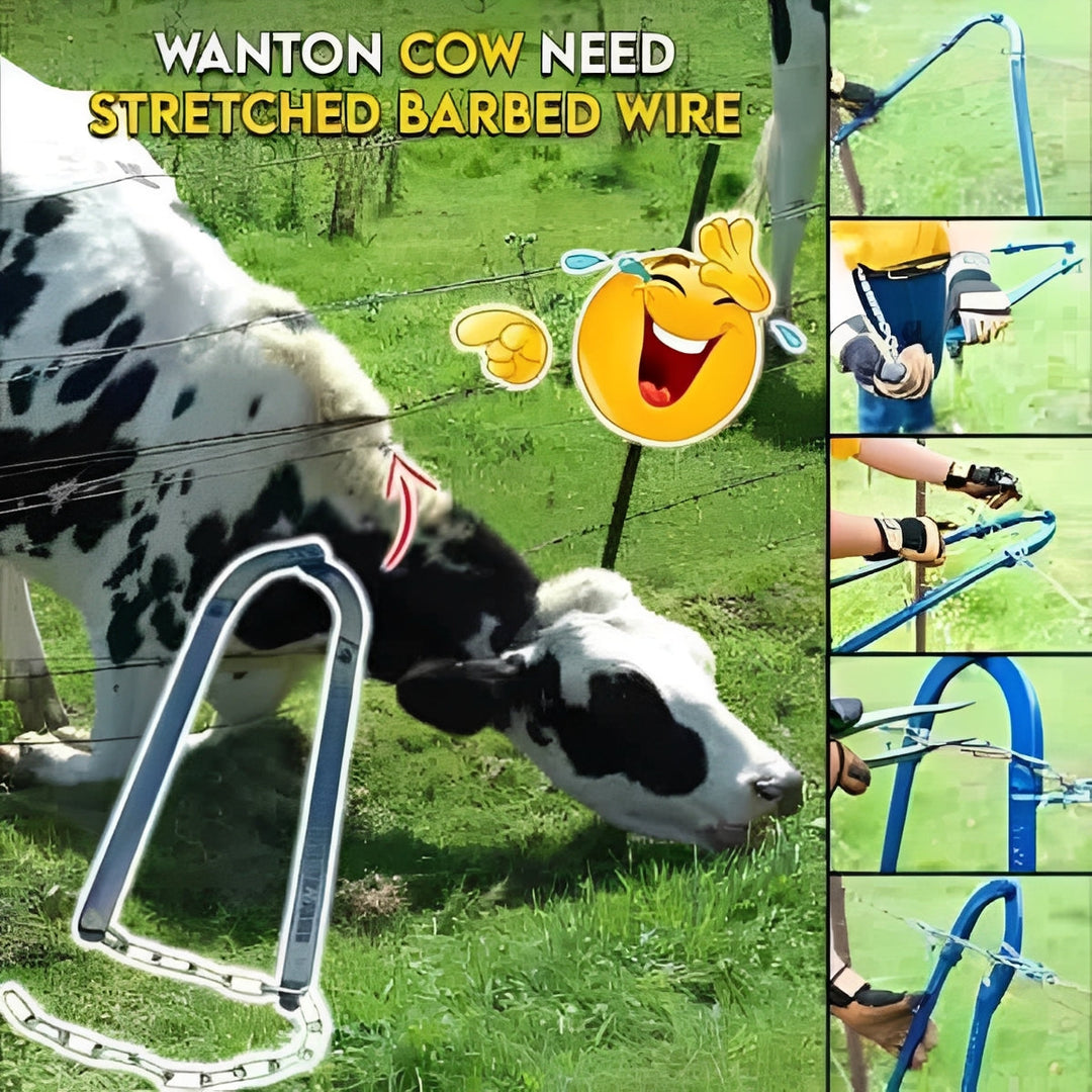 Fence Repair Tool for Texas Style Wire Fencing