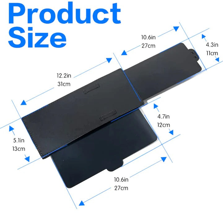 Adjustable Sun Visor Extender for Car Windshield