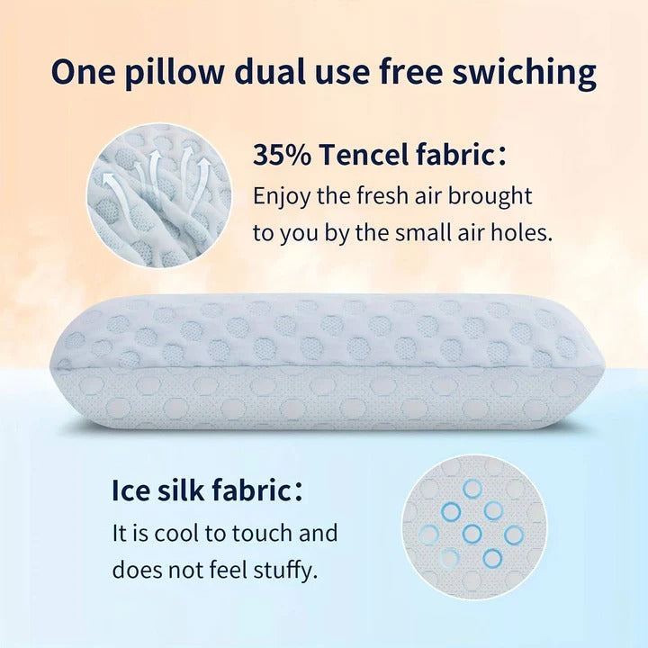 Cooling Gel Memory Foam Pillow for Sleeping Position Support